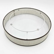 Brilagi - Plafonieră LED BELLADONNA, 36W/230V, Ø 40 cm, crem/stejar