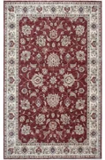 Covor rezistent Eko, ALT 05 - Red, Ivory, 100% poliester,  80 x 150 cm