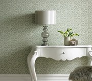 Tapet Brodsworth, Seafoam Green Luxury Patterned, 1838 Wallcoverings, 5.3mp / rola