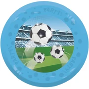 Fotbal Soccer Fans Set de 4 farfurii plate din plastic premium micro 21 cm
