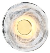 Aplica LED design modern decorativ NESTOR TOP 20 brass