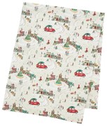 Față de masă din bumbac 137x229 cm Christmas Town – Catherine Lansfield