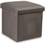 Taburet pliabil maro CUBEXO VELVET M