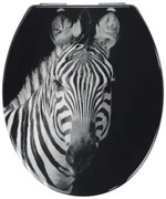 Capac WC 37,5 x 45 cm cu închidere automată Zebra – Allstar