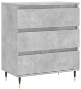 vidaXL Servantă, gri beton, 60x35x70 cm, lemn prelucrat