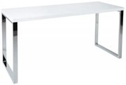 Birou elegant White Desk 140cm alb