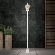 Stalp exterior stil clasic IP43 H195 Puchberg AL 11K/82506 weiÃ-gold/rauch OR