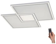 Plafonieră LED dimabilă EDGING LED/51W/230V Leuchten Direkt 14855-16 + telecomandă