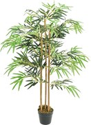 vidaXL Arbore din bambus artificial 730 de frunze 120 cm verde