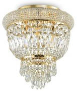 Plafoniera eleganta design clasic DUBAI PL3 OTTONE 200996