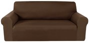 Husa de intindere pentru canapea de 2 locuri AVERO Culoare: Maro