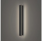 Brilagi - Aplica LED de exterior LINEAR LED/12W/230V 4000K IP65 neagră