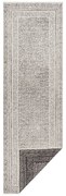 Covor lung pentru exterior Ragami Berlin, 80x250 cm, negru - alb