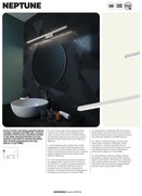 Redo 01-1675 - Lumină LED pentru oglindă de baie NEPTUNE, 18W, 230V, IP44