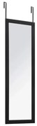 5five - Oglindă suspendată pentru ușă CLASSIQUE 110x36 cm, neagră