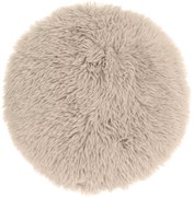 Perna decorativa rotunda MATS 40 cm, gri deschis
