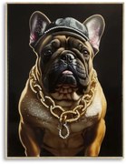 Tablou Modern pe Pânză - Bully, 62x4x82 cm, Mauro Ferretti