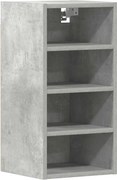 vidaXL Dulap suspendat “Riga”, gri beton, 30x29,5x60 cm, PAL