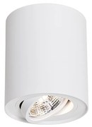 Spotlight modern de plafon alb, rotativ și înclinabil AR70 - Rondoo Up