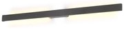 Aplica LED iluminat exterior liniar IP54 LOTUS 20W gri inchis