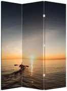Paravan - Caiac pe mare (126x170 cm)