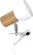 Spot-Light 2224174WK - Lampă cu clemă SVENDA, 1xE27/60W/230V
