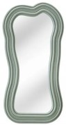 Oglinda de perete decorativa Alice II 100cm verde