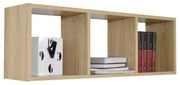 Etajera Lira, 3 Casete, Stejar Sonoma, 90 x 20 x 30 cm