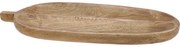 Tavă decorativă în formă de frunză Mango, 40 x 18cm