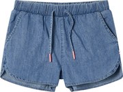 vidaXL Pantaloni scurți pentru copii, albastru denim, 140