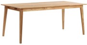 Masă de dining din stejar Rowico Filipa, 180 x 90 cm, natural