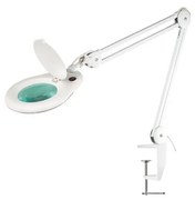 Lampă LED de masă cu lupă LED/9W/230V albă