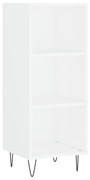 vidaXL Servantă, alb, 34,5x32,5x90 cm, lemn prelucrat