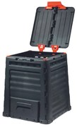 Ladă compost grădină Keter Eco negru, 320 l, 65 x 65 x 75 cm