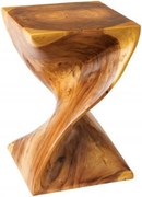 Masuta auxiliara design unicat Helix 30cm natur