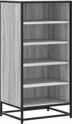 vidaXL Pantofar, gri sonoma, 48x38x97,5 cm, lemn prelucrat