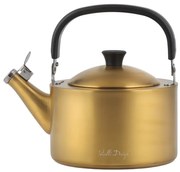 Ceainic auriu din oțel inoxidabil 1,5 l Diamante – Vialli Design