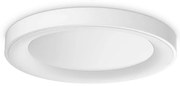 Plafoniera LED design circular Planet pl d50 alba