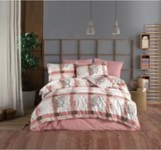 Lenjerie de pat bumbac satinat 2 persoane,homs,serie D 270,00040