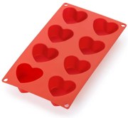 Formă de copt din silicon 17,5x30 cm Heart – Lékué