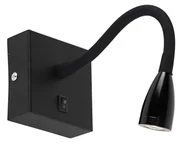 Lampă de perete modernă flexibilă neagră LED - Flex