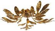 Plafoniera vintage auriu antic 5 lumini - Linden