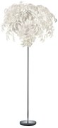 Lampadar Trio Leavy, înălțime 180 cm, alb