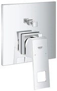 Baterie cada - dus  incastrata Grohe Eurocube 2 functii crom