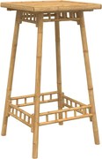 vidaXL Masă de bar de exterior pătrată 55x55x100 cm bambus