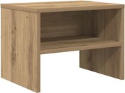 vidaXL Dulap de noapte stejar artizanal 40 x 40 x 30 cm Lemn compozit