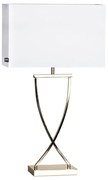 ByRydens 2829620-5000 - Lampă de masă OMEGA 1xE27/5W/230V alb/alamă