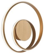 Redo 01-1790 - Aplică de perete LED dimabilă TORSION LED/27W/230V bronz