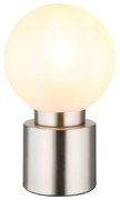Veioza, lampa de masa design modern Marka nichel, opal