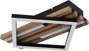 Globo 67344D - Plafonieră LED OBRIEN LED/12W/230V + LED/7W 3000K 31x33 cm